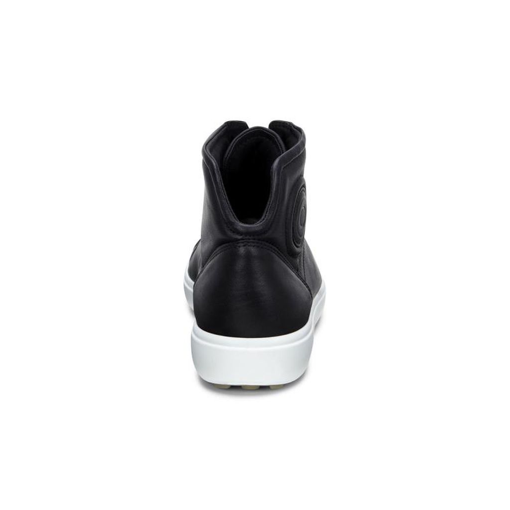 ECCO SOFT 7 LADIES MONTANTES NOIRES DROID