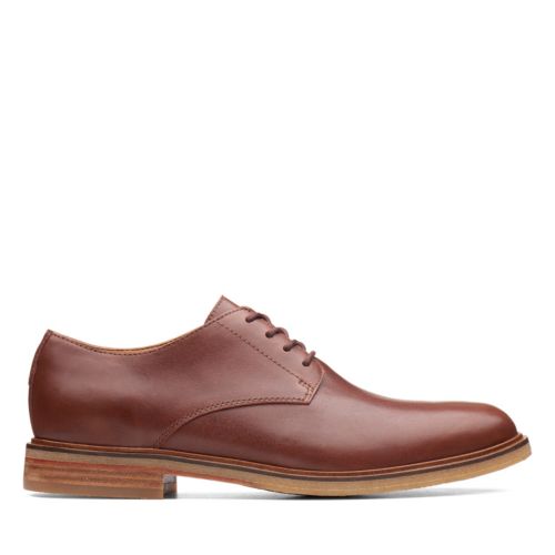 CLARKDALE MOON DARK TAN LEATHER