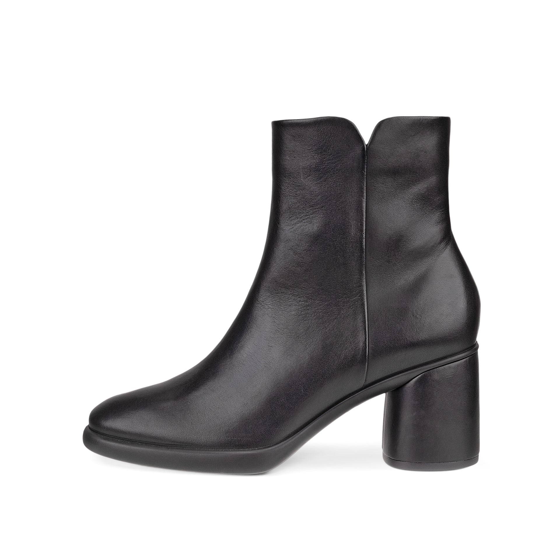 BOTTINES MI-HAUTES ECCO SCULPTED LX 55 NOIRES