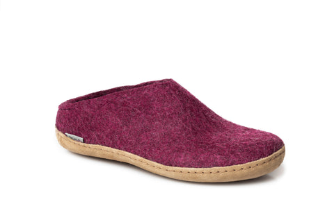 CHAUSSONS GLERUPS SLIP ON CUIR CANNEBERGE