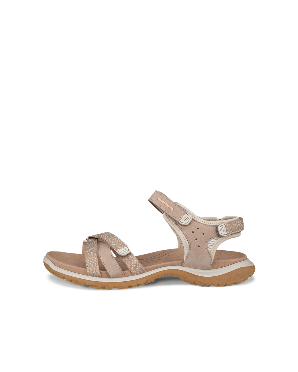 SANDALE FEMME ECCO OFFROAD ROAM LEA/TEX NUDE/CALAIRE