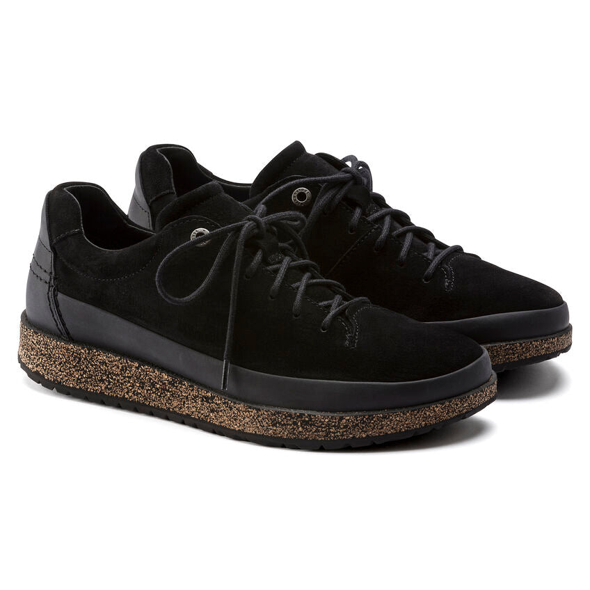 BIRKENSTOCK HONNEF BASSES EN DAIM NOIR