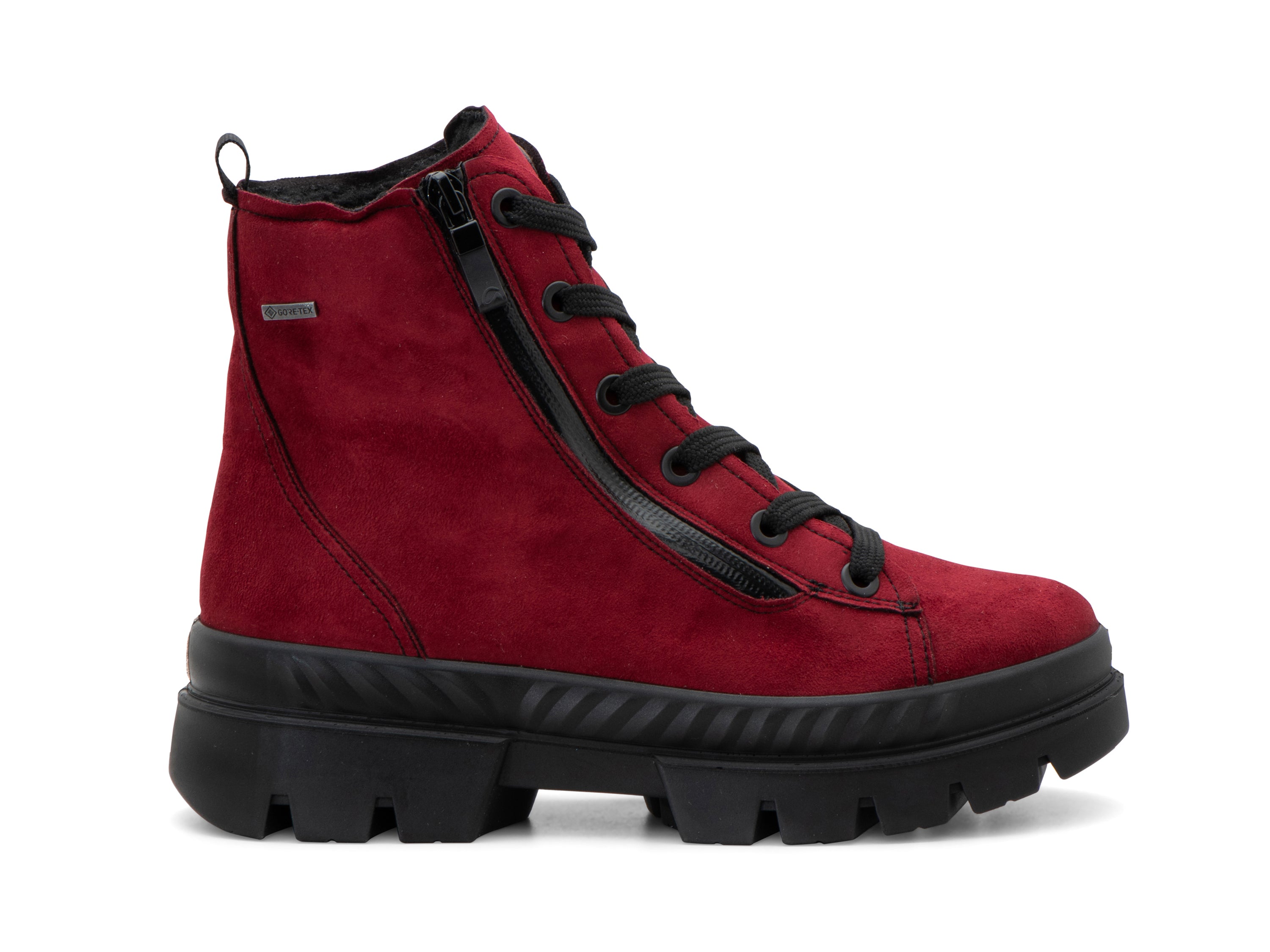 CHAUSSURES ARA MONTROSE GTX ROUGE HYDRO MICROSUÈDE