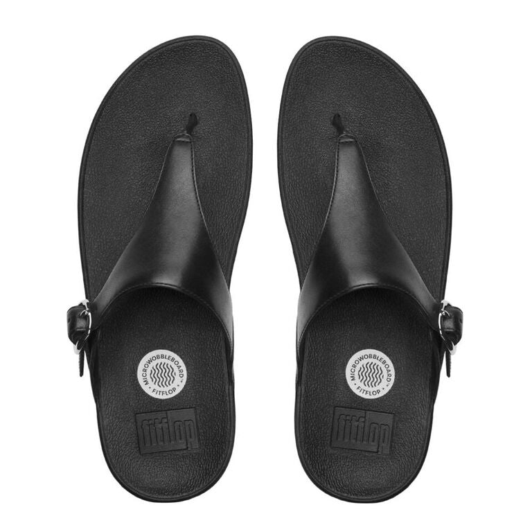 FIT FLOP SKINNY LEATHER BLACK B28-090