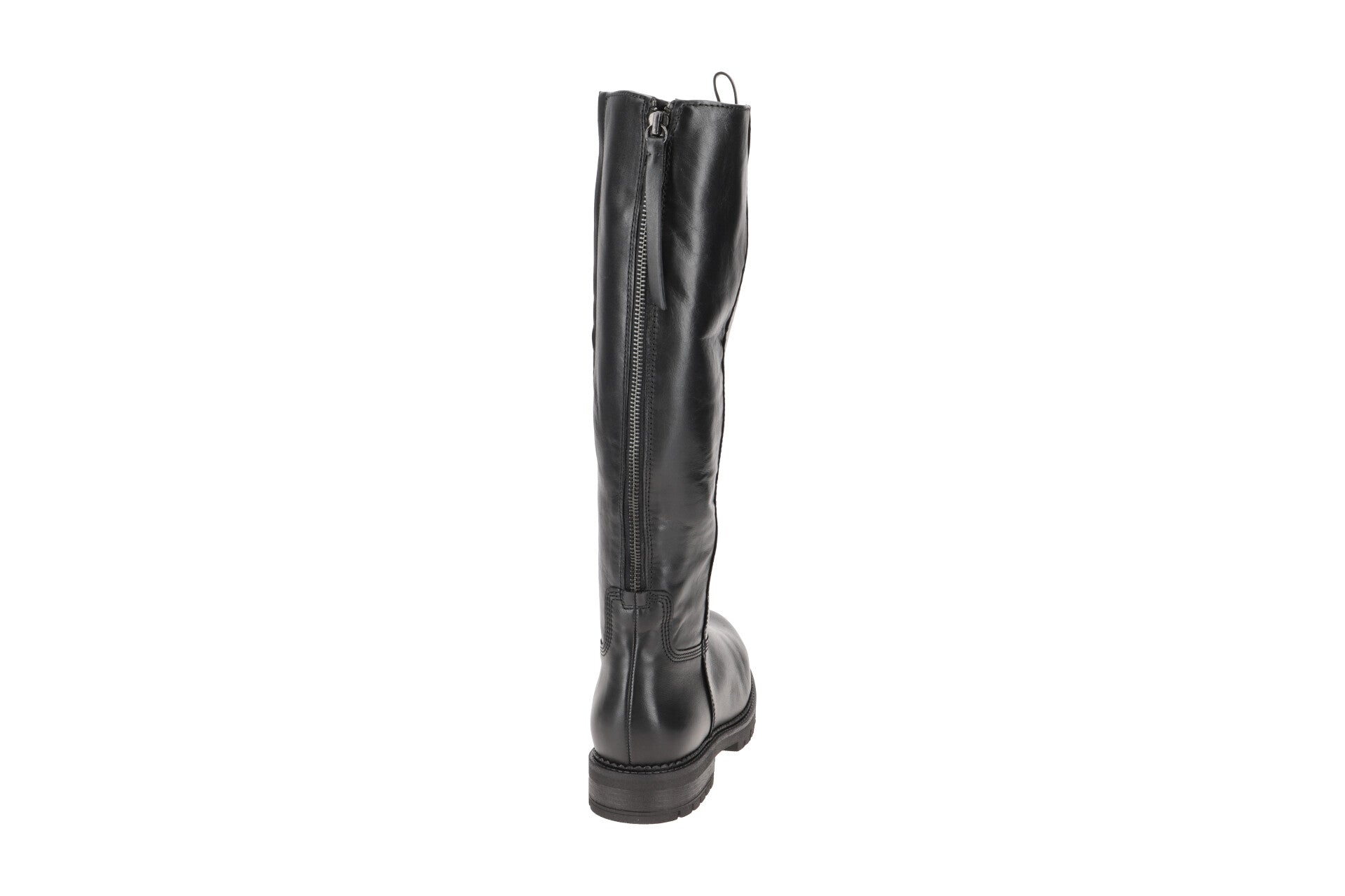 GABOR TALL BOOT WIDE CHUNKY SOLE 32-727.57 BLACK
