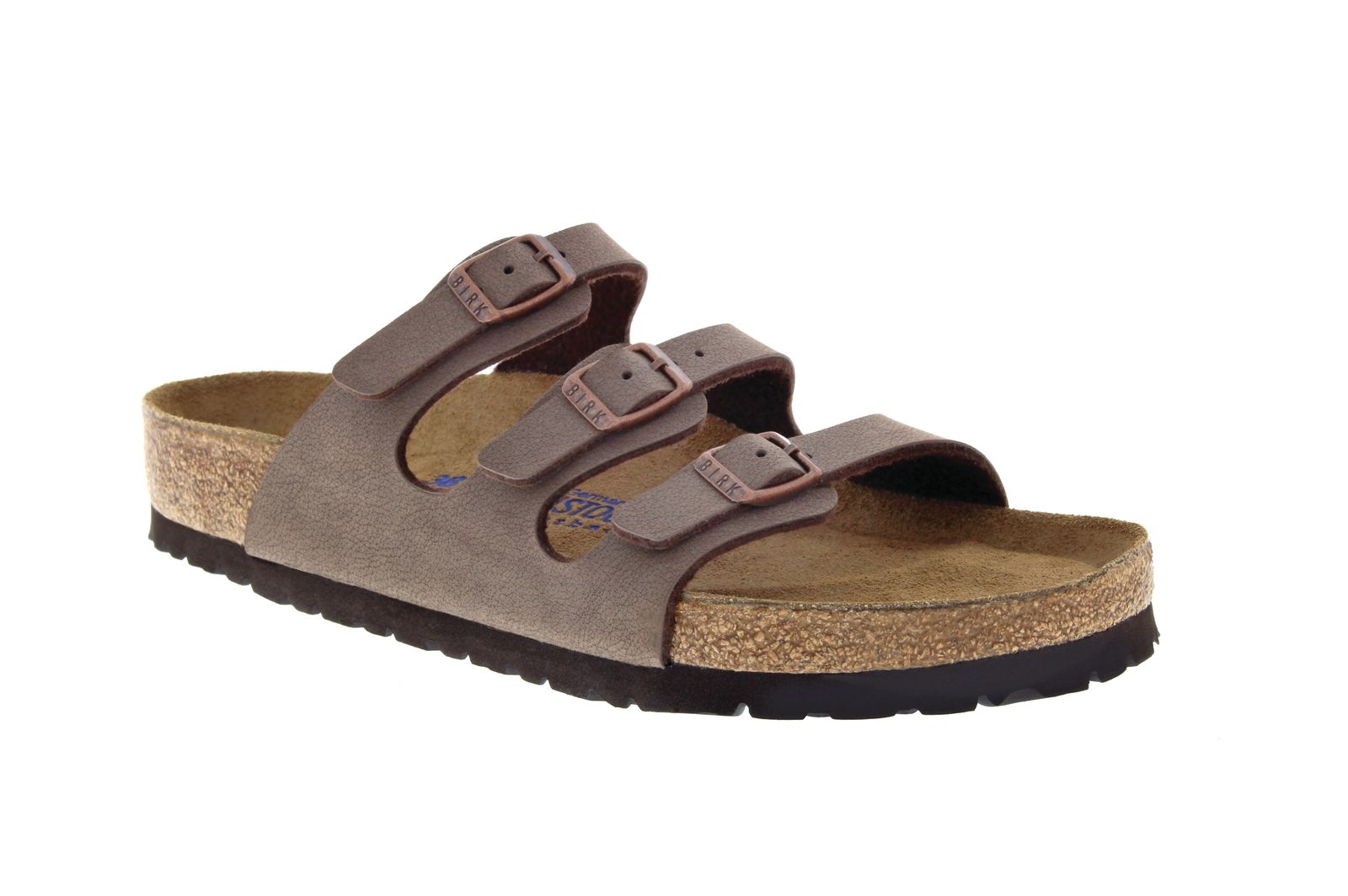 BIRKENSTOCK FLORIDE SFB MOKA NUBUCK BIRKO FLOR