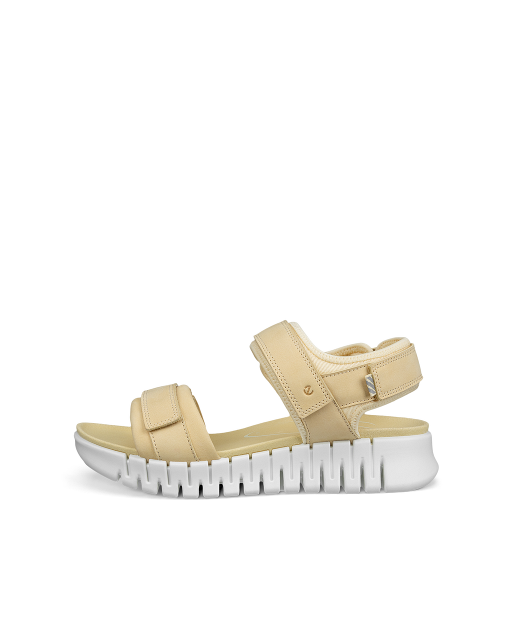 ECCO GRUUV SOL LEA SANDALES FEMME EN CUIR DE PAILLE