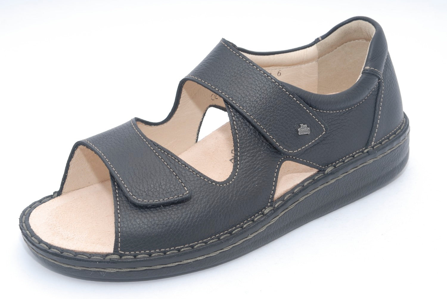 FINN COMFORT ARGOS-SOFT BLACK BISON