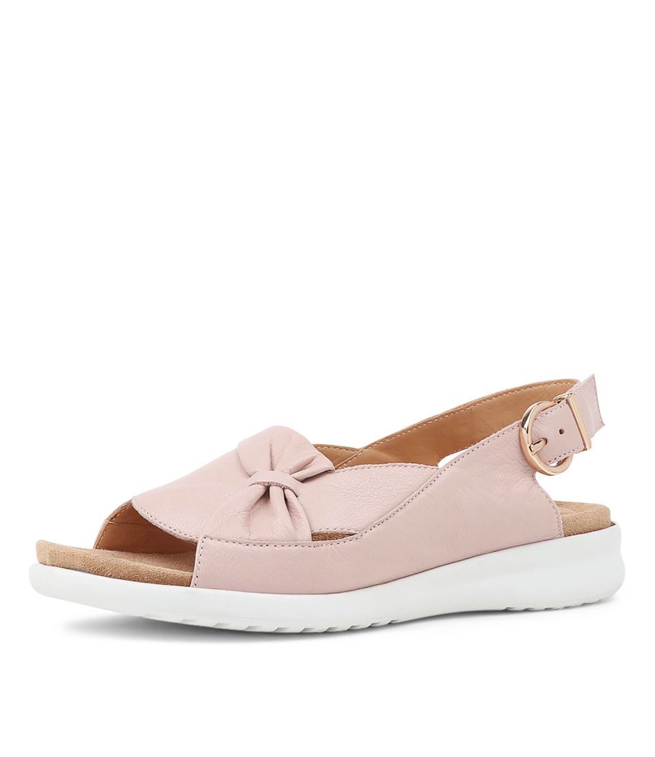 SANDALE ZIERA BARI CAFE BLUSH CUIR