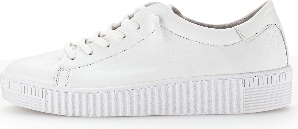 GABOR SNEAKER LACED 43.331.21 WHITE CERVO