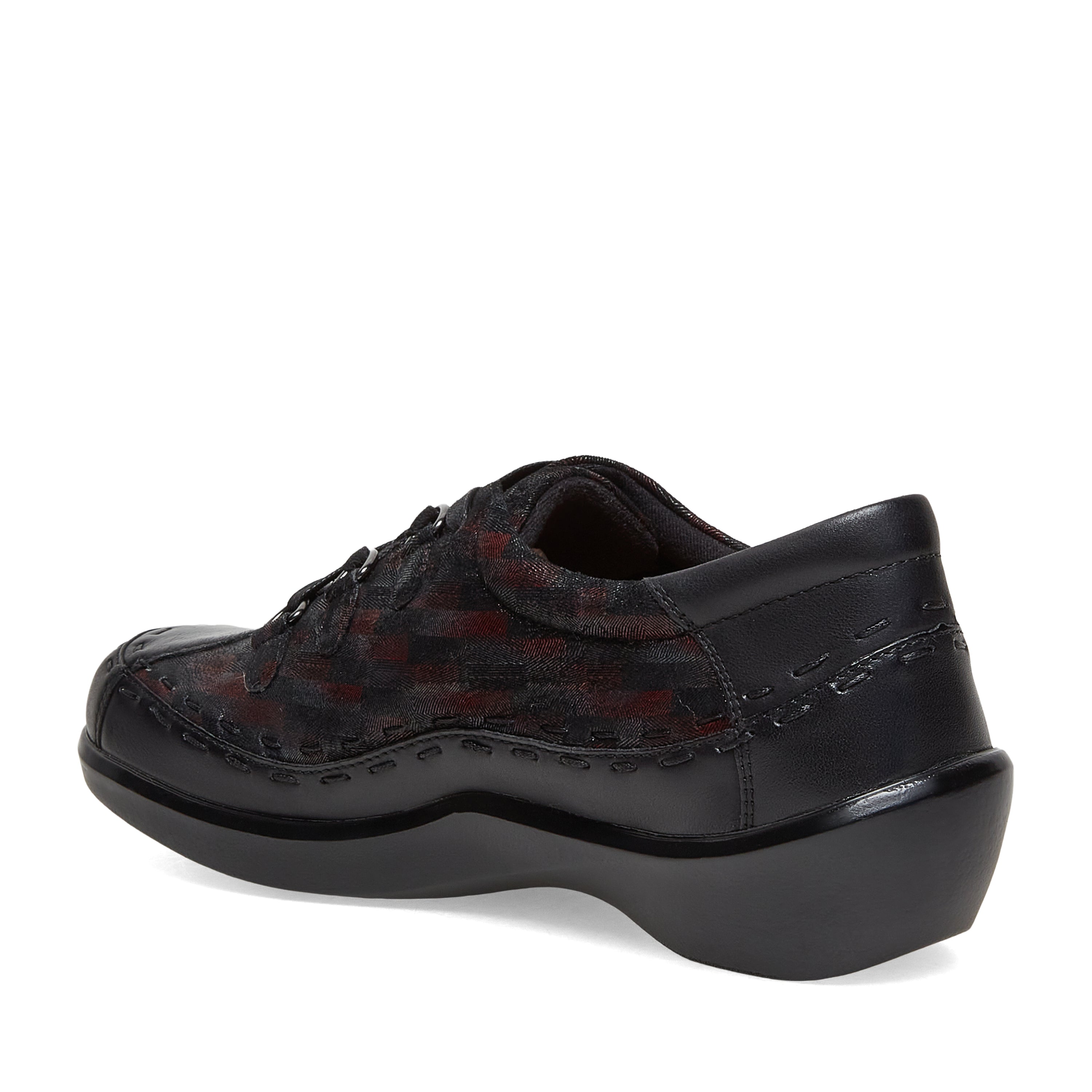 ZIERA ALLSORTS CUIR TETRIS NOIR PRUNE