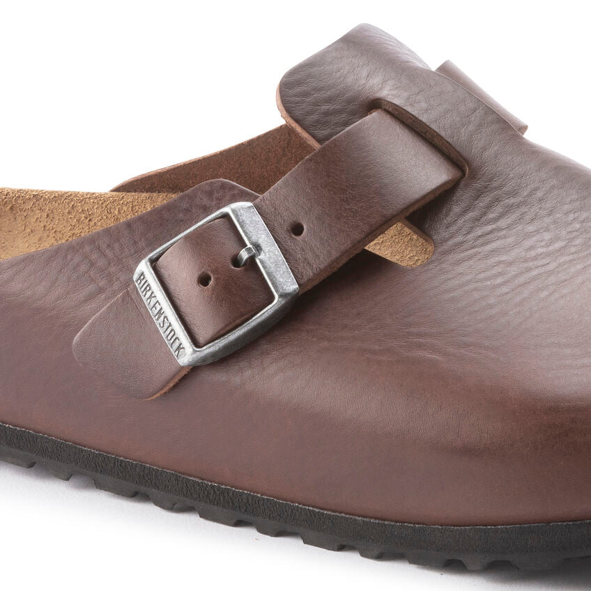 BIRKENSTOCK BOSTON GRIP VINTAGE ROAST LEATHER