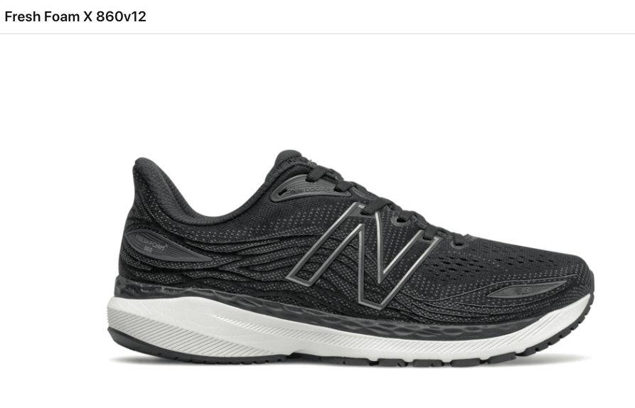 NEW BALANCE HOMME M860M12 NOIR