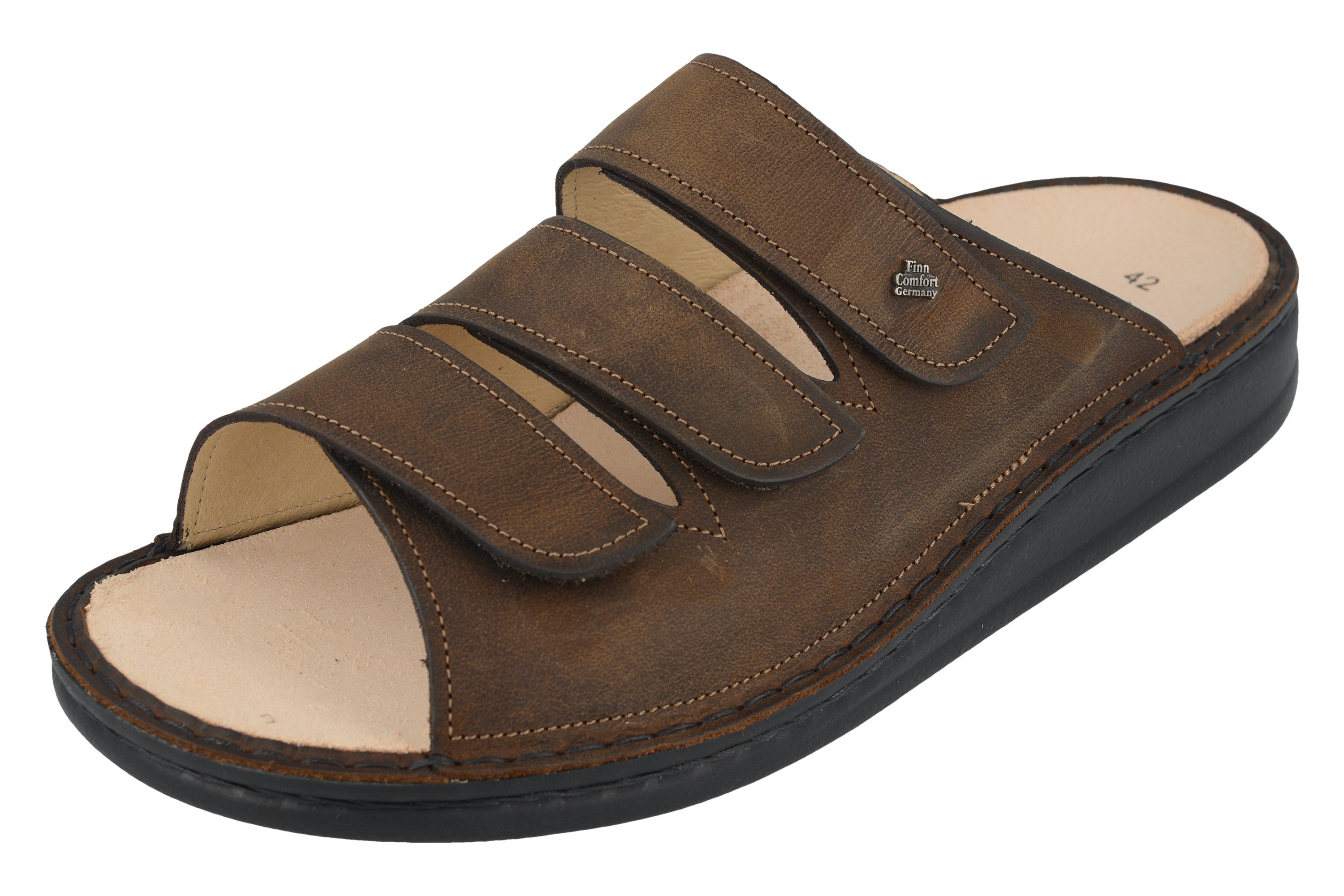 FINN COMFORT KORFU SANDALE BARIL ANTIK