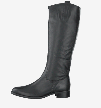 GABOR TALL BOOT WIDE 31-649-27 BLACK