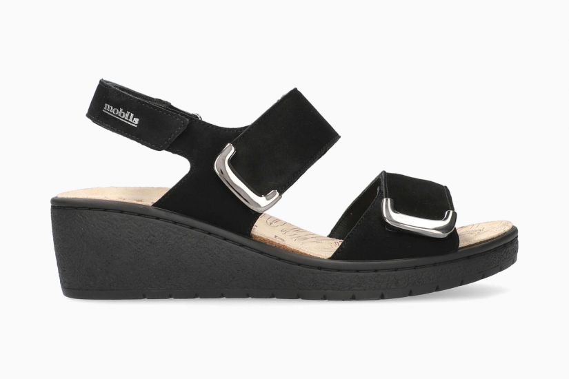 MEPHISTO MOBILS SANDALE PAM CHIC NOIR