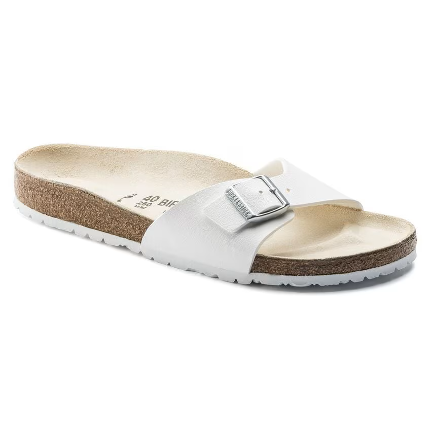 BIRKENSTOCK MADRID BIRKO FLOR BLANC