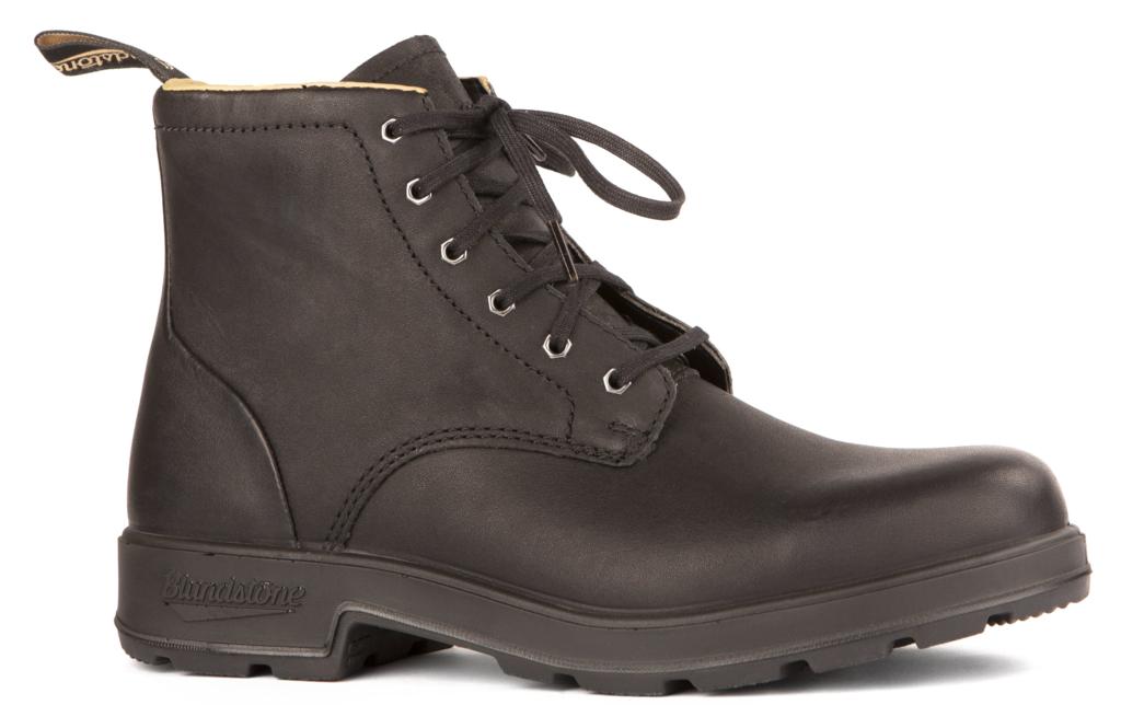 BLUNDSTONE 1938 ORIGINAL DOUBLÉE EN CUIR ET LACETS NOIRS