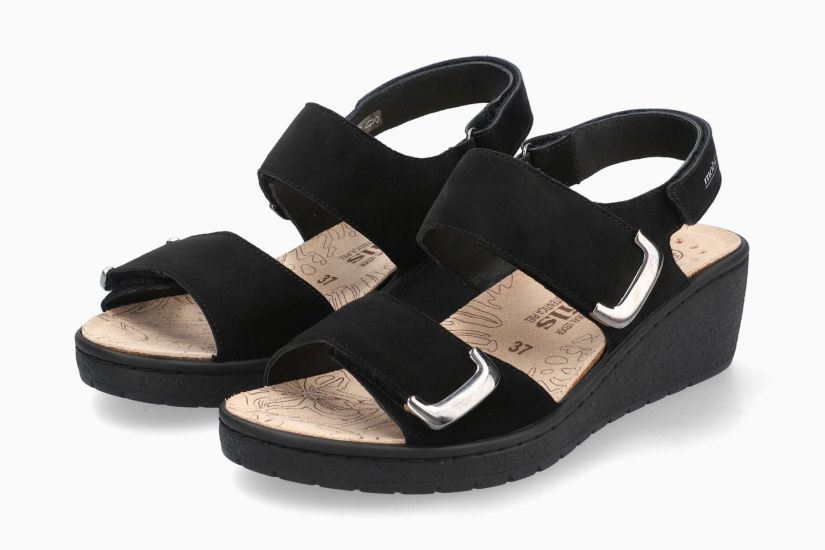 MEPHISTO MOBILS SANDALE PAM CHIC NOIR
