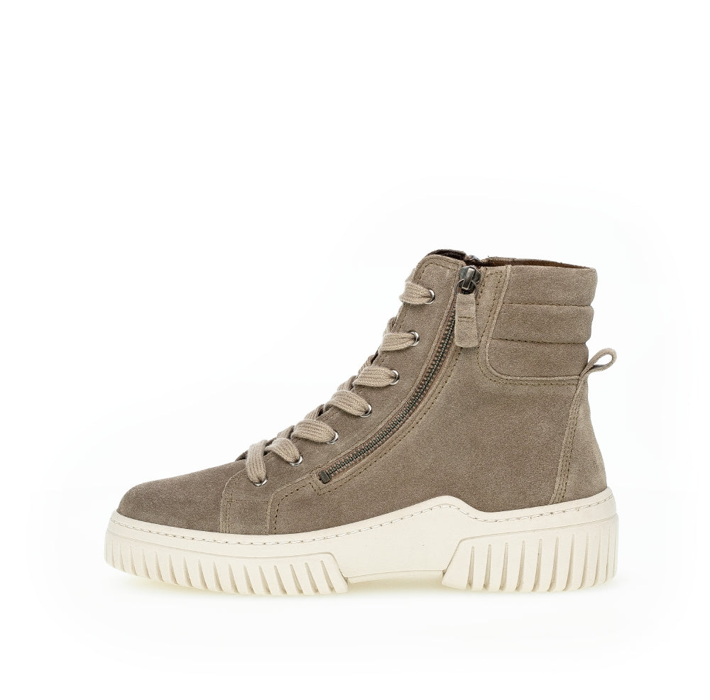 BOTTINES À MICRO LACETS GABOR 93-761-19 BEIGE