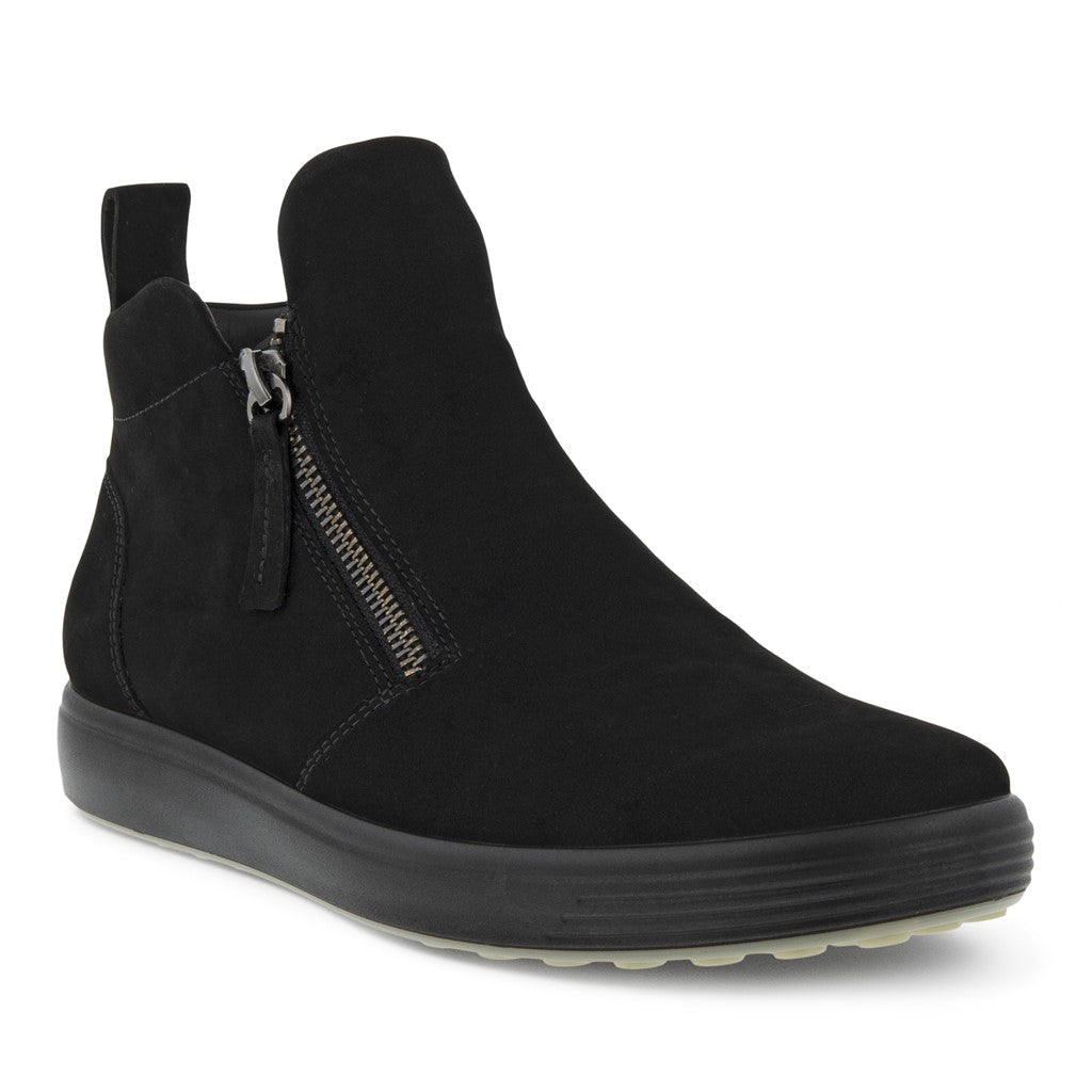 BOTTINES POUR FEMMES ECCO SOFT 7 NOIRES