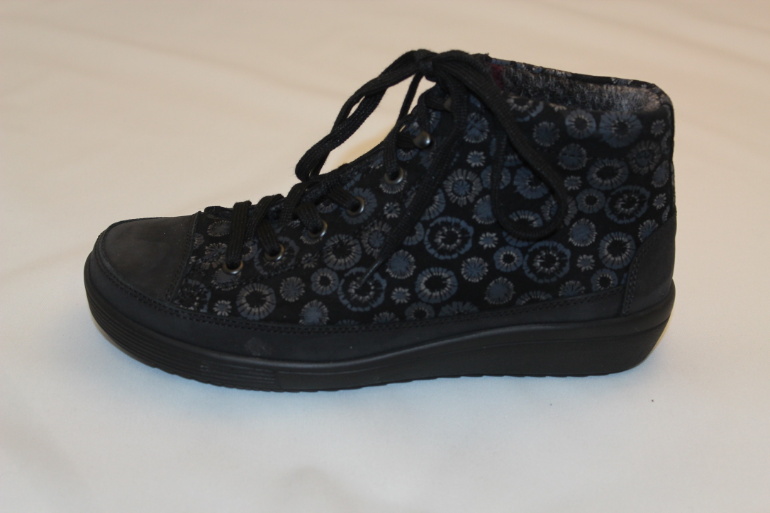 CHRISTIAN DIETZ  LOCARNO HIGH CUT  BLACK NUBUCK SOFT DORADO