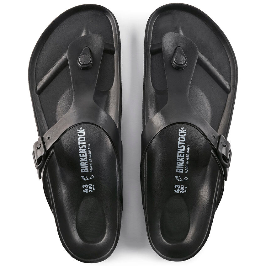 BIRKENSTOCK GIZEH ESSENTIALS EVA NOIR