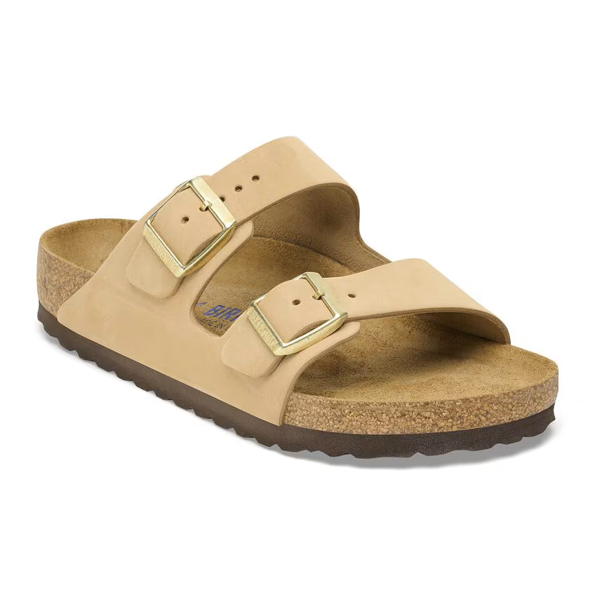 BIRKENSTOCK ARIZONA SFB SANDCASTLE NUBUCK
