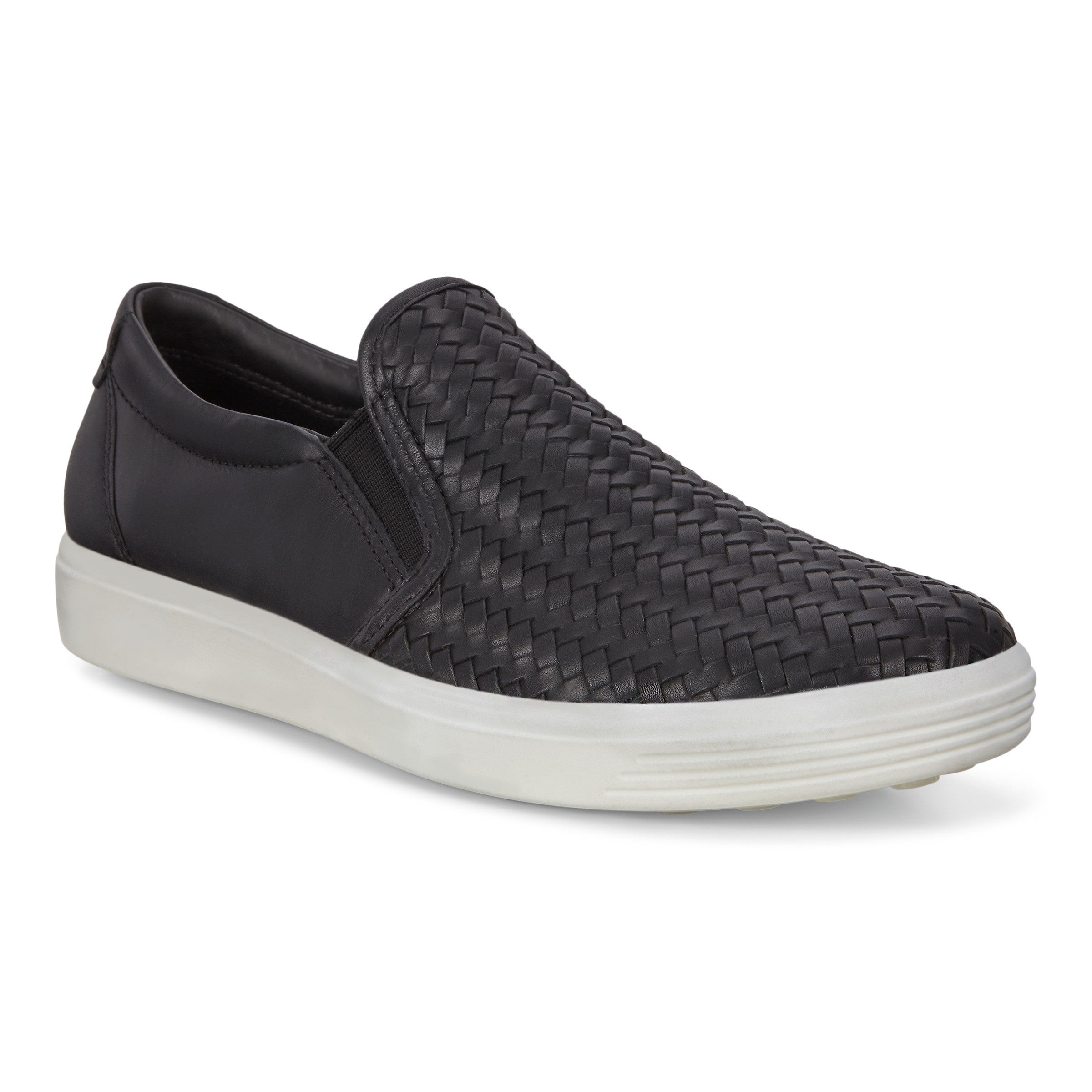 ECCO SOFT 7 SLIP ON FEMME NOIR
