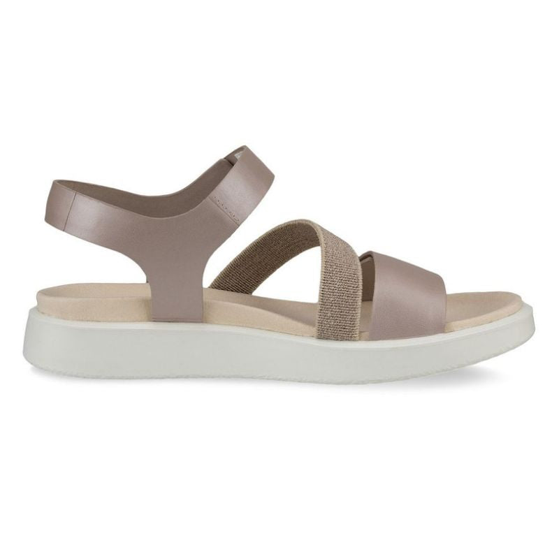 ECCO FLOWT FEMME GRIS ROSE MÉTALLISÉ