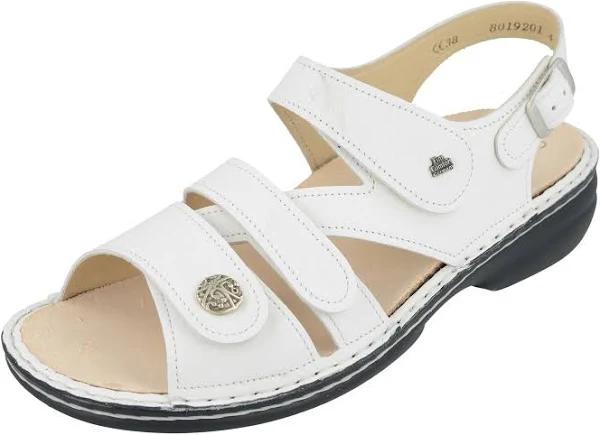 SANDALE FINN COMFORT GOMERA NAPPA BLANC