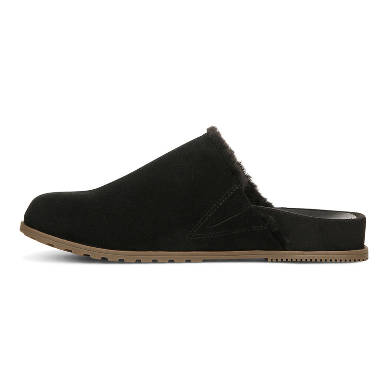 CHAUSSONS VIONIC JOYFUL ARLETTE EN DAIM NOIR