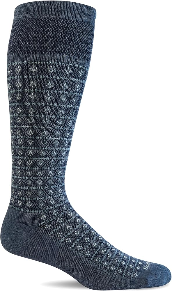 SOCKWELL DENIM À RAYURES DIAMANT Ms 15-20 mmHg