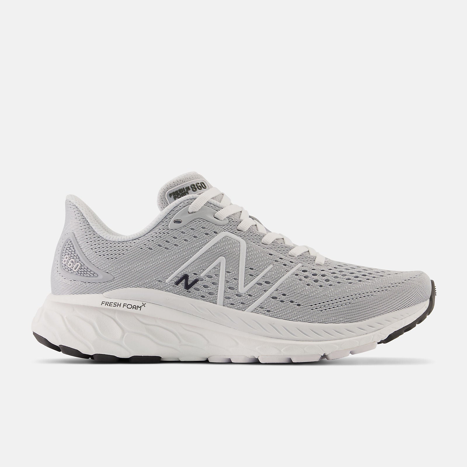 NEW BALANCE FEMME W860F13 GRIS ALUMINIUM