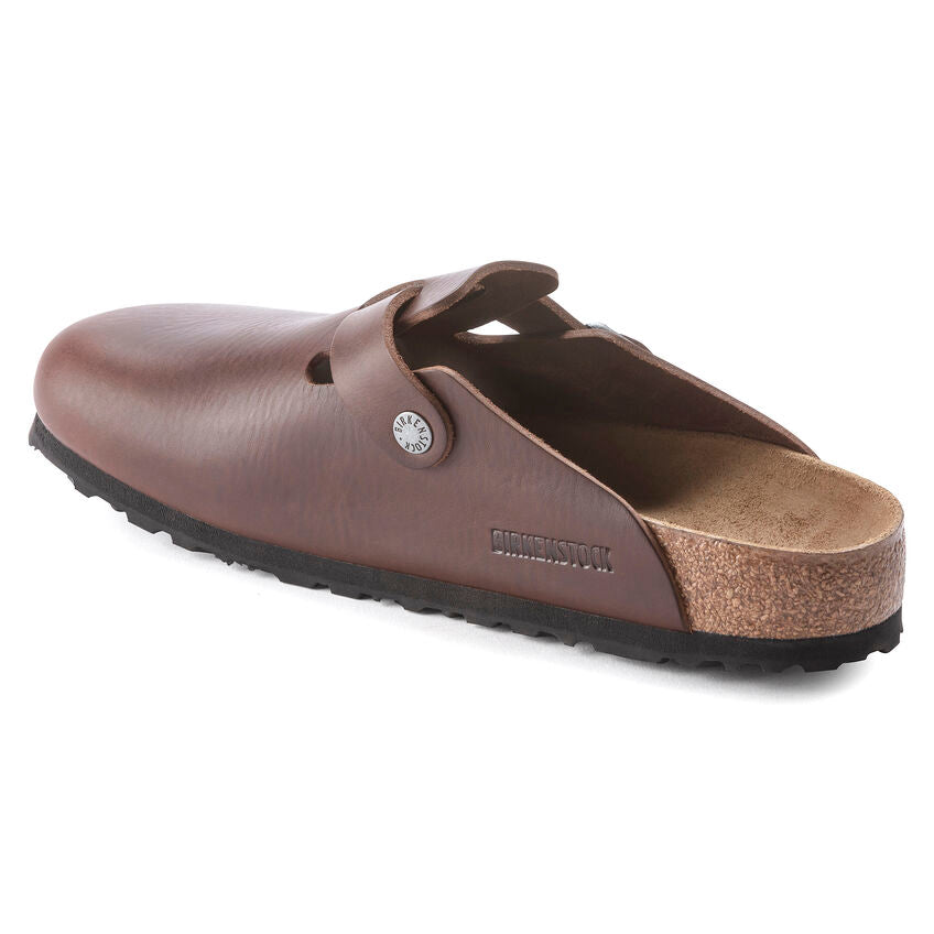 BIRKENSTOCK BOSTON GRIP VINTAGE ROAST LEATHER