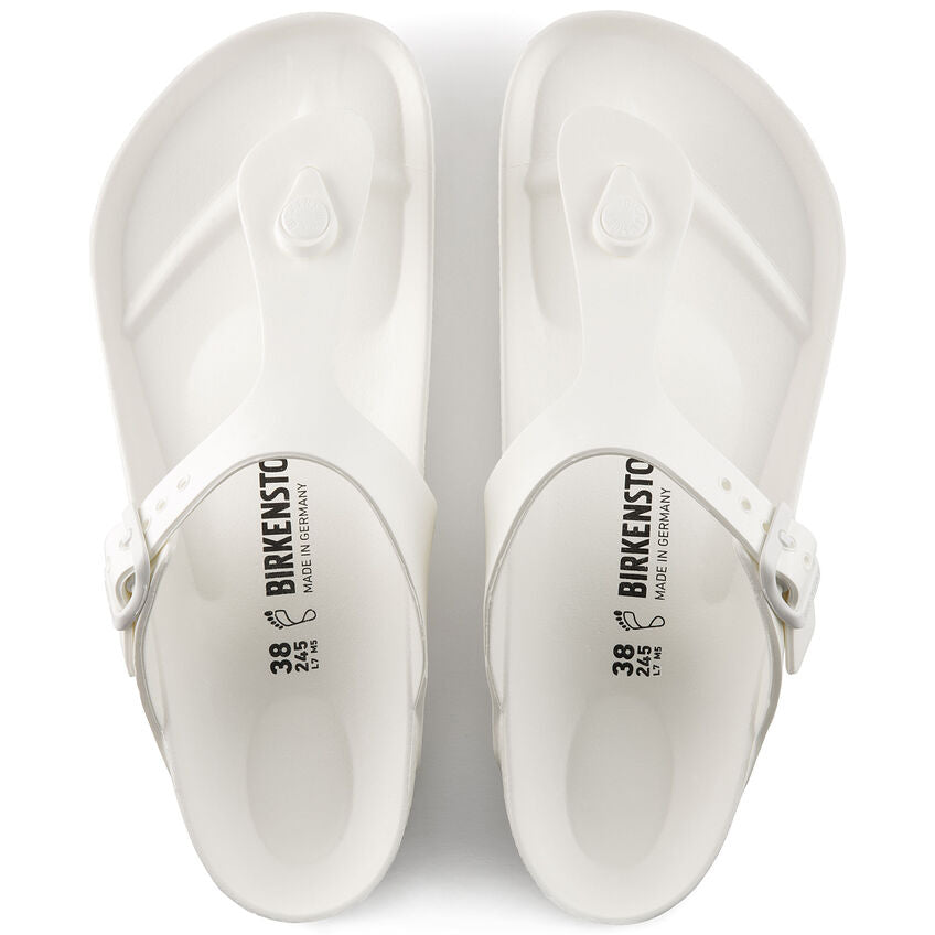 BIRKENSTOCK GIZEH ESSENTIELS EVA BLANC