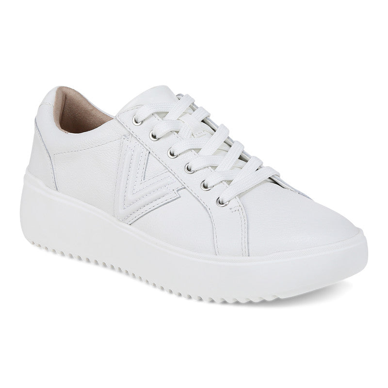 VIONIC KEARNY PLATEFORME À LACETS BLANC DÉGRADÉ/VERNI