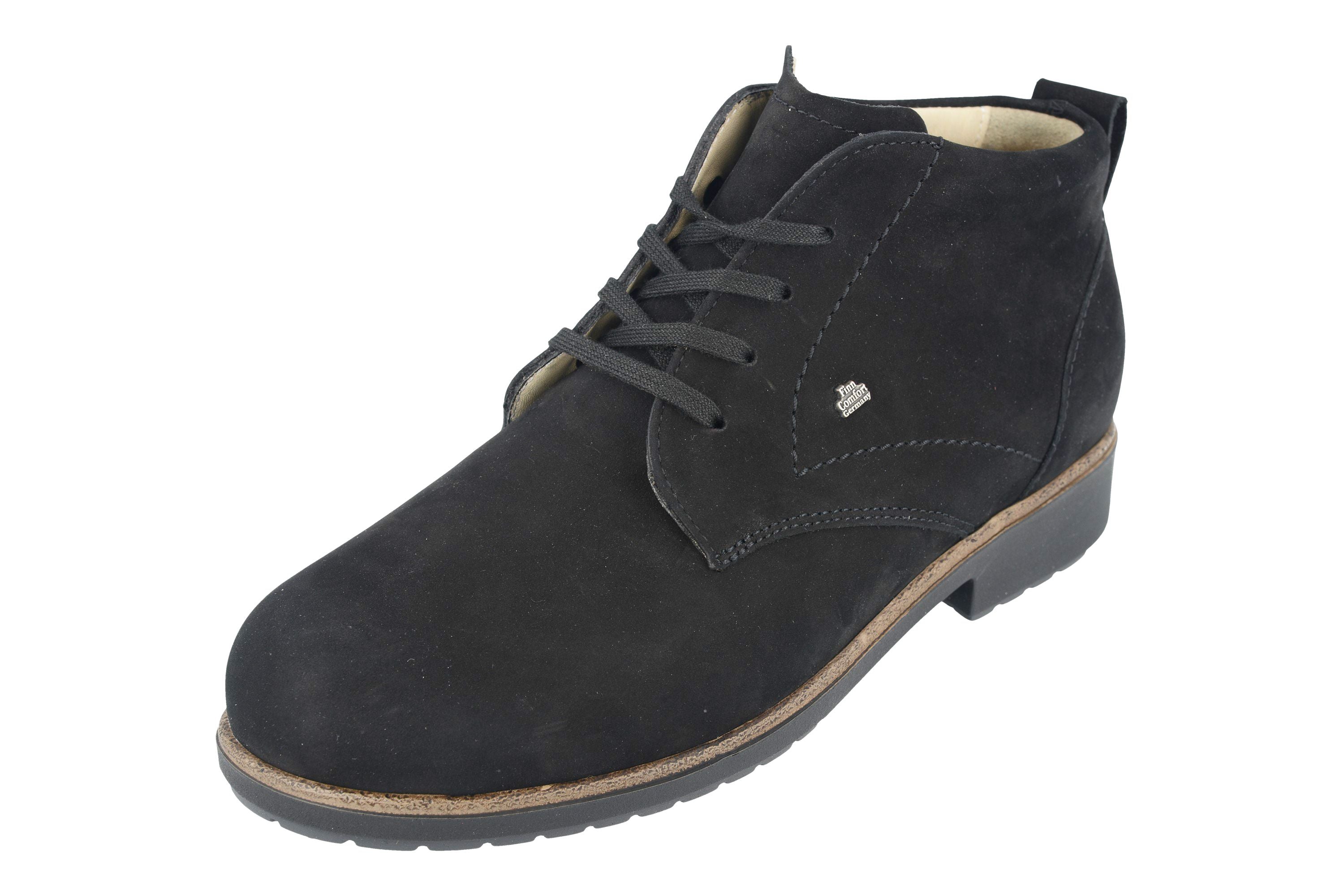 BOTTES FINN COMFORT CRANSTON EN DAIM NOIR