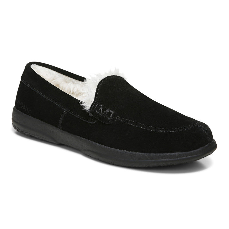 PANTOUFLES VIONIC CEDAR LYNEZ NOIR