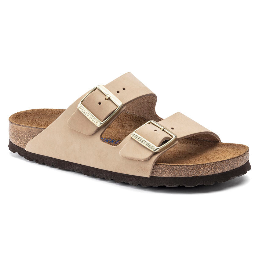 BIRKENSTOCK ARIZONA SFB SANDCASTLE NUBUCK 