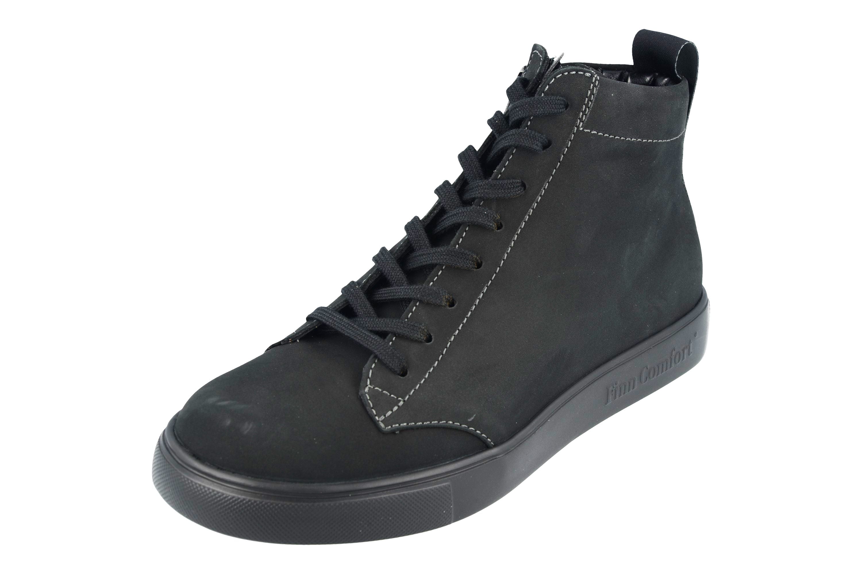 BOTTINES FINN COMFORT PISCO NOIRES ALPIN (FERMETURE ÉCLAIR)
