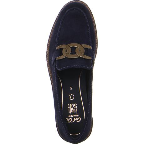 CHAUSSURES ARA KYLE II EN DAIM BLEU MARINE