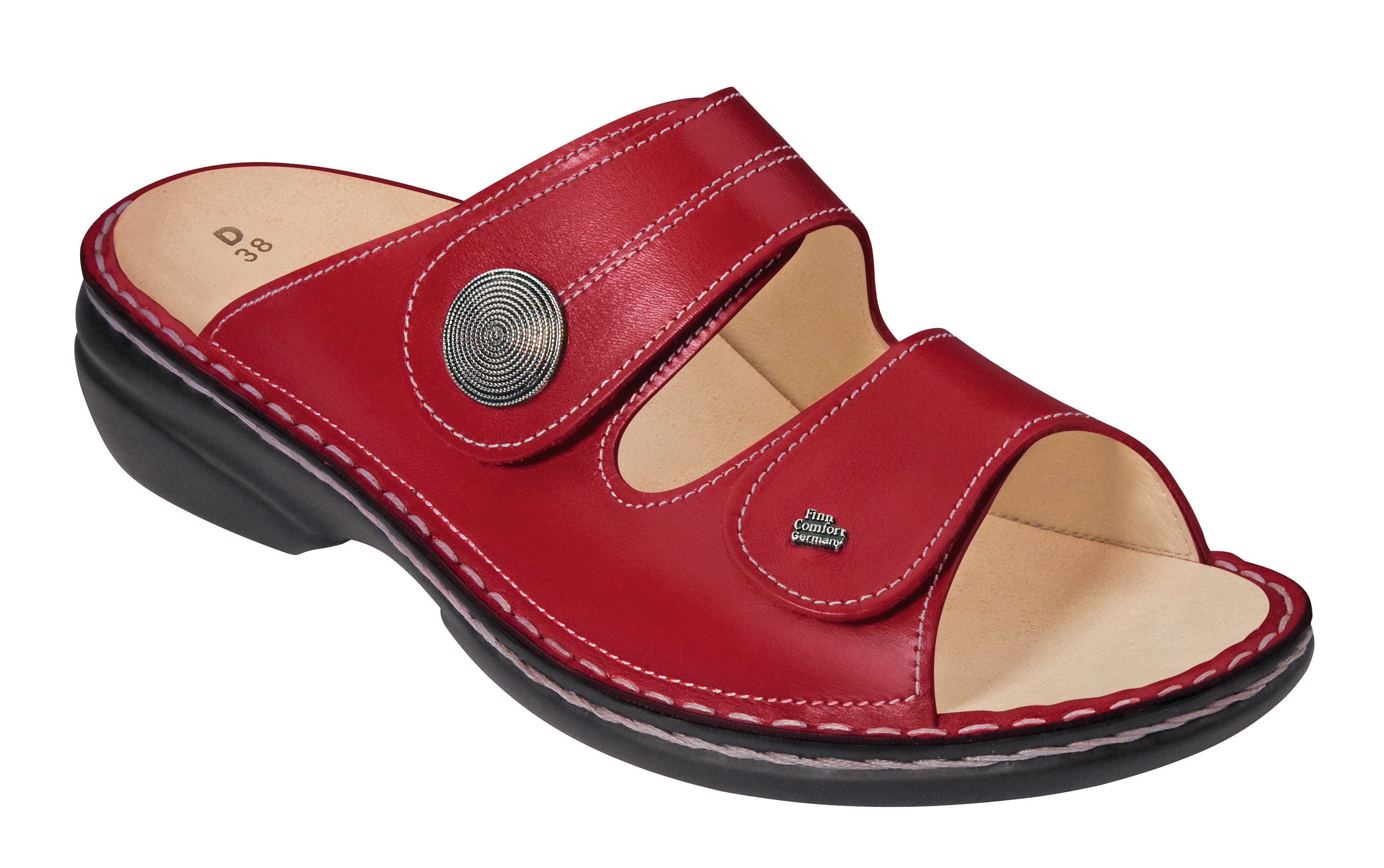 SLIDE FINN COMFORT SANSIBAR ROUGE VENEZIA