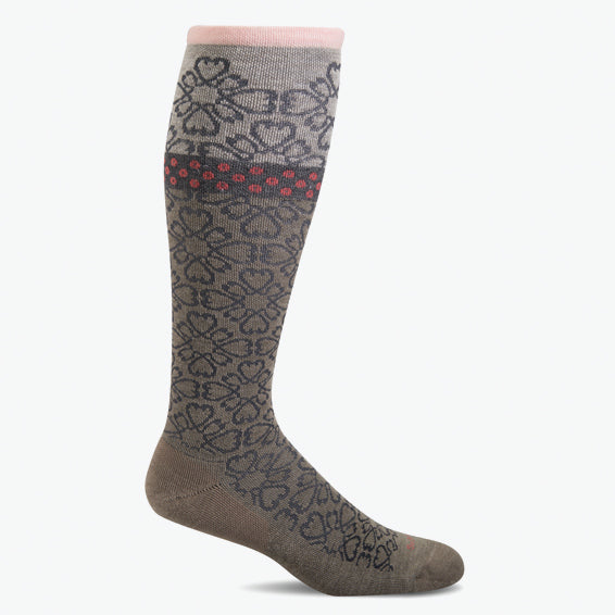 Coussin ultra-léger Sockwell Botanical Khaki 15-20 mmHg
