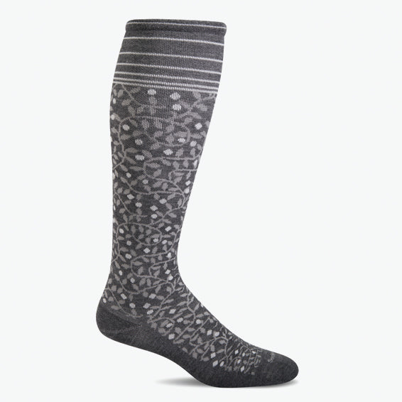 SOCKWELL NEW LEAF FEMME CHARBON 20-30 mmHg