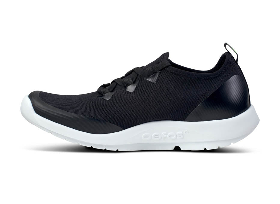 OOFOS OOMG SPORT (FEMME) DENTELLE BLANC/NOIR