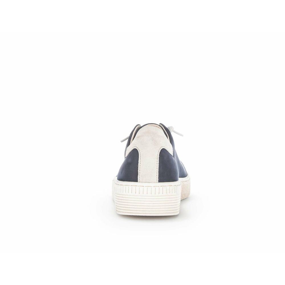 BASKETS GABOR À LACETS 23.331.16 BLEU BEIGE