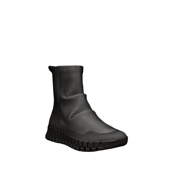 BOTTINES MI-HAUTES ECCO GRUUV NOIRES