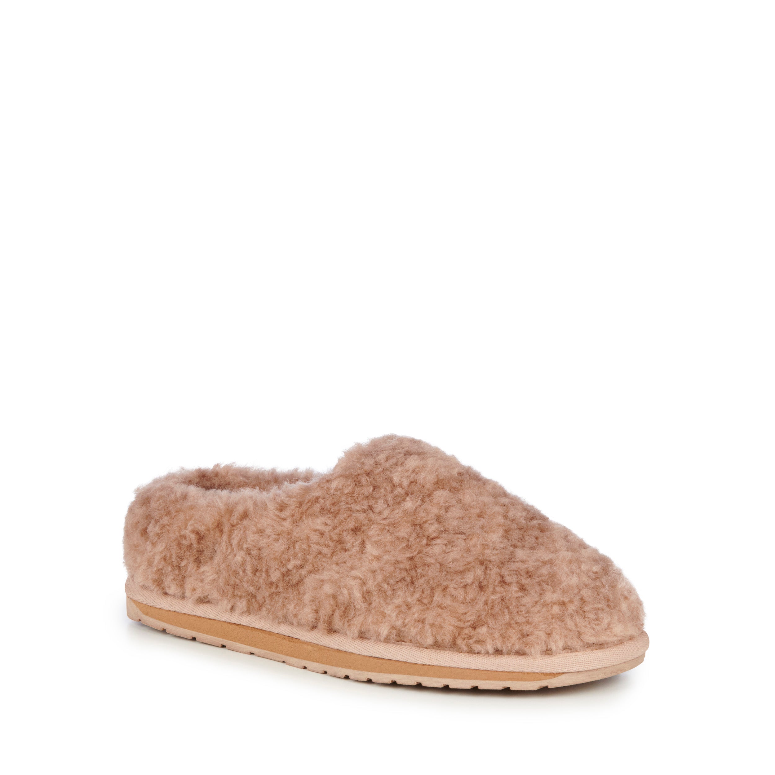 EMU JOY TEDDY SLIPPERS CAMEL
