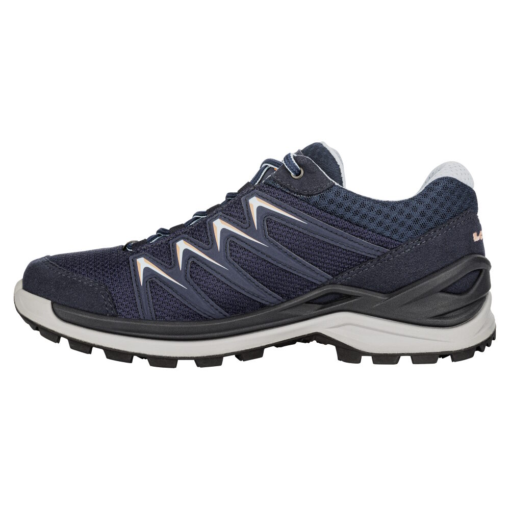 LOWA INNOX PRO GTX LO FEMME BLEU MARINE/SAUMON